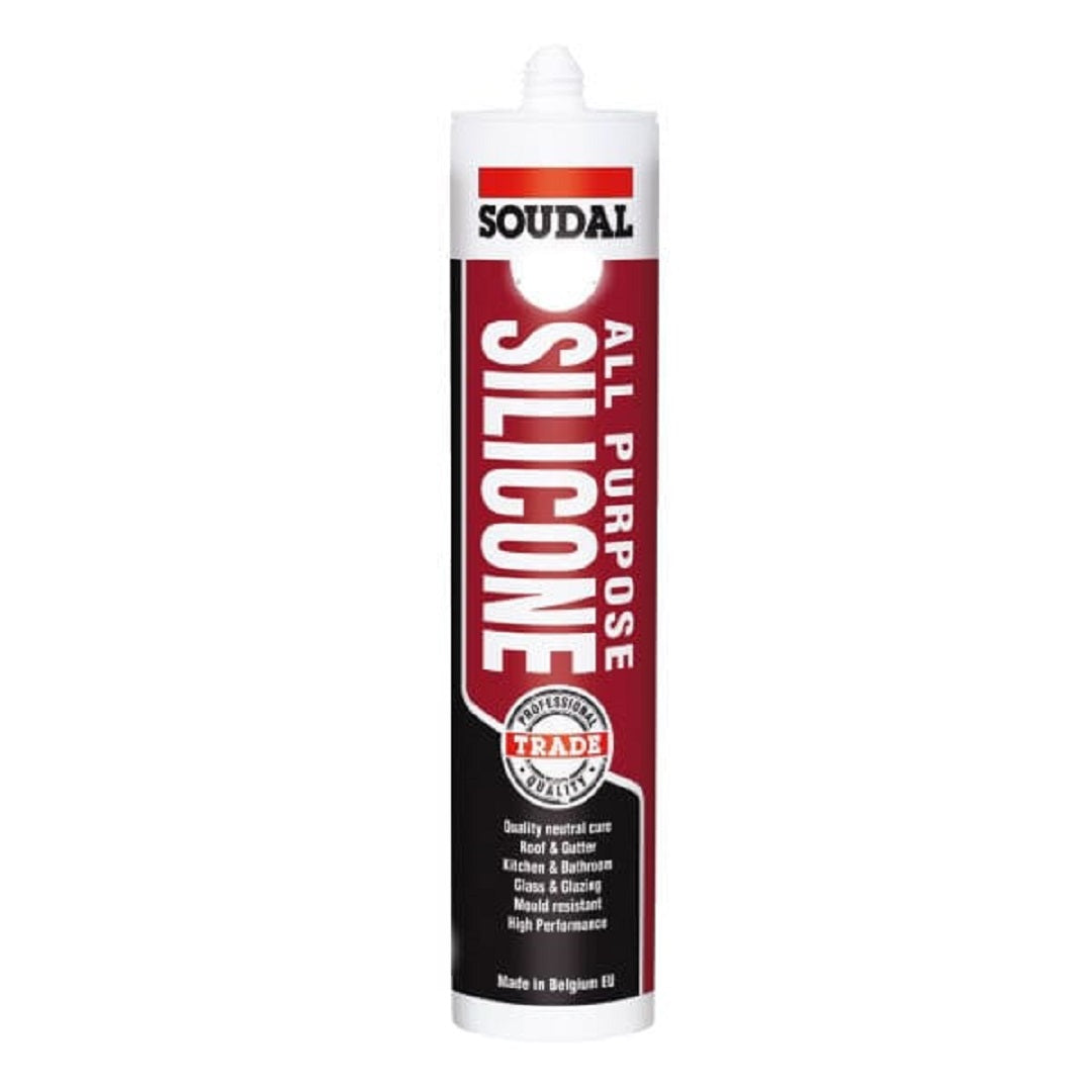 Soudal All Purpose Silicone Sealant 300ml