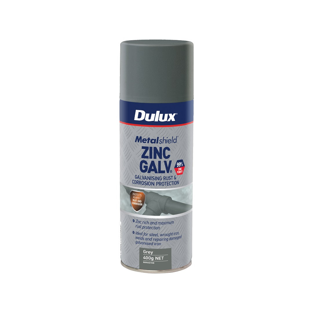 METALSHIELD COLD GALV PRIMER GREY SPRAY 400G