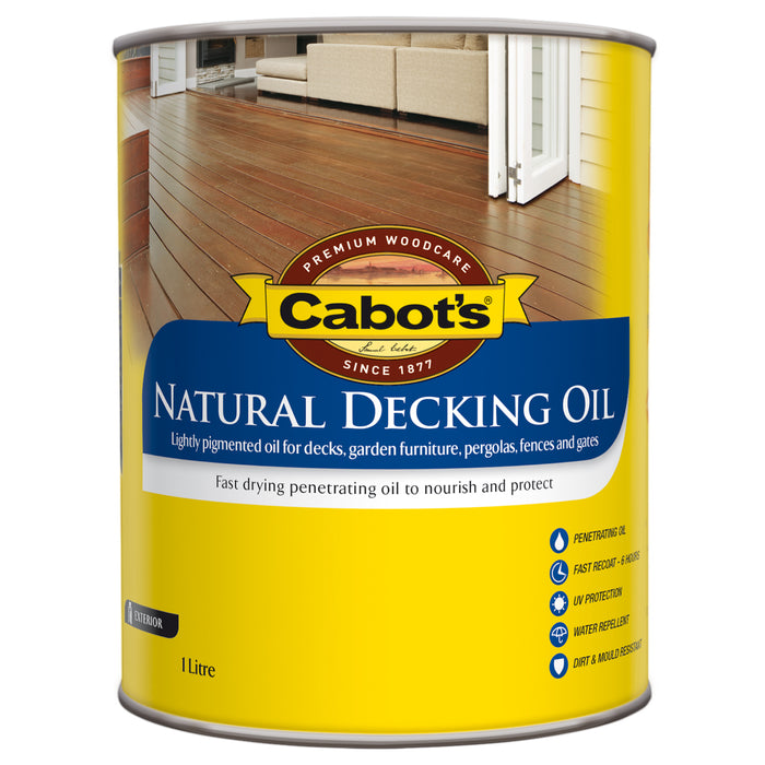 Cabots Decking Oil Natural 1l