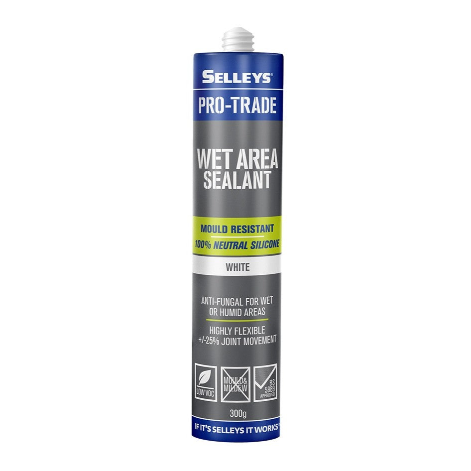 Selleys Pro-Trade Wet Area Silicone 300g
