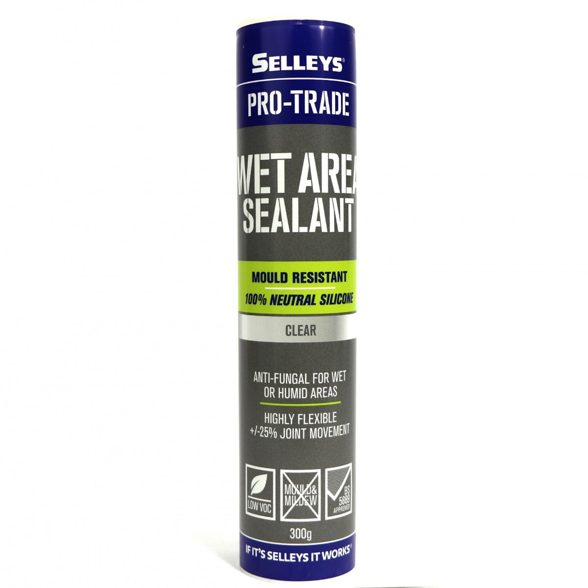 Selleys Pro-Trade Wet Area Silicone 300g