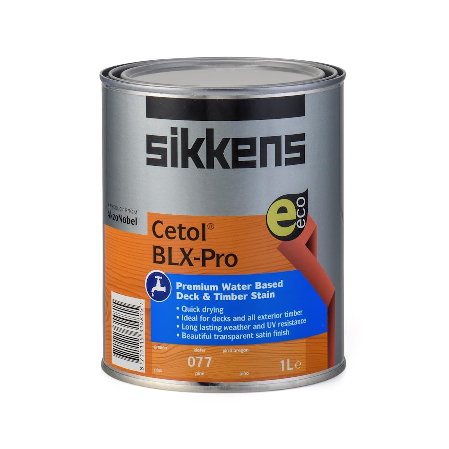 Sikkens Cetol Blx-Pro Water Based Timber Stain Pine 1l