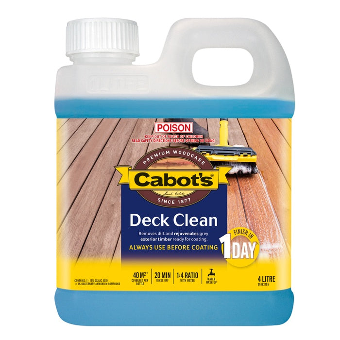 Cabots Deck Clean