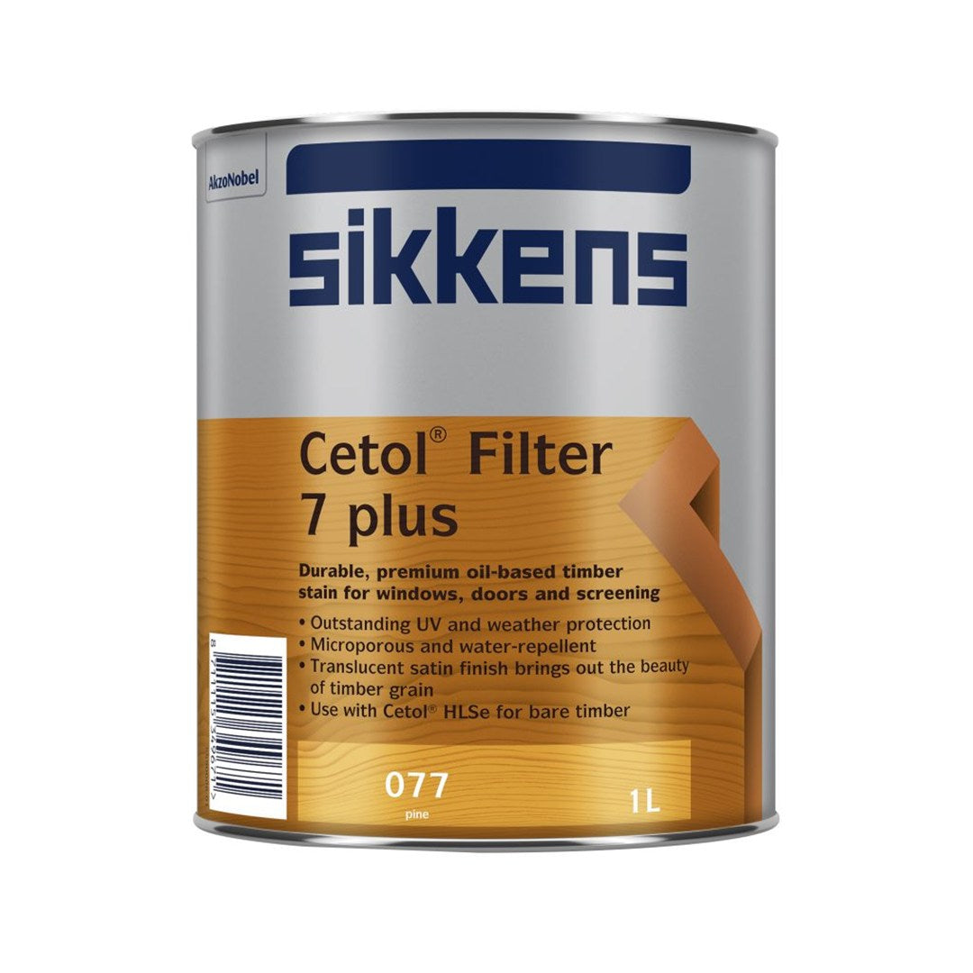 Sikkens Cetol Filter 7 Oil Based Satin Top Coat Pine 1l