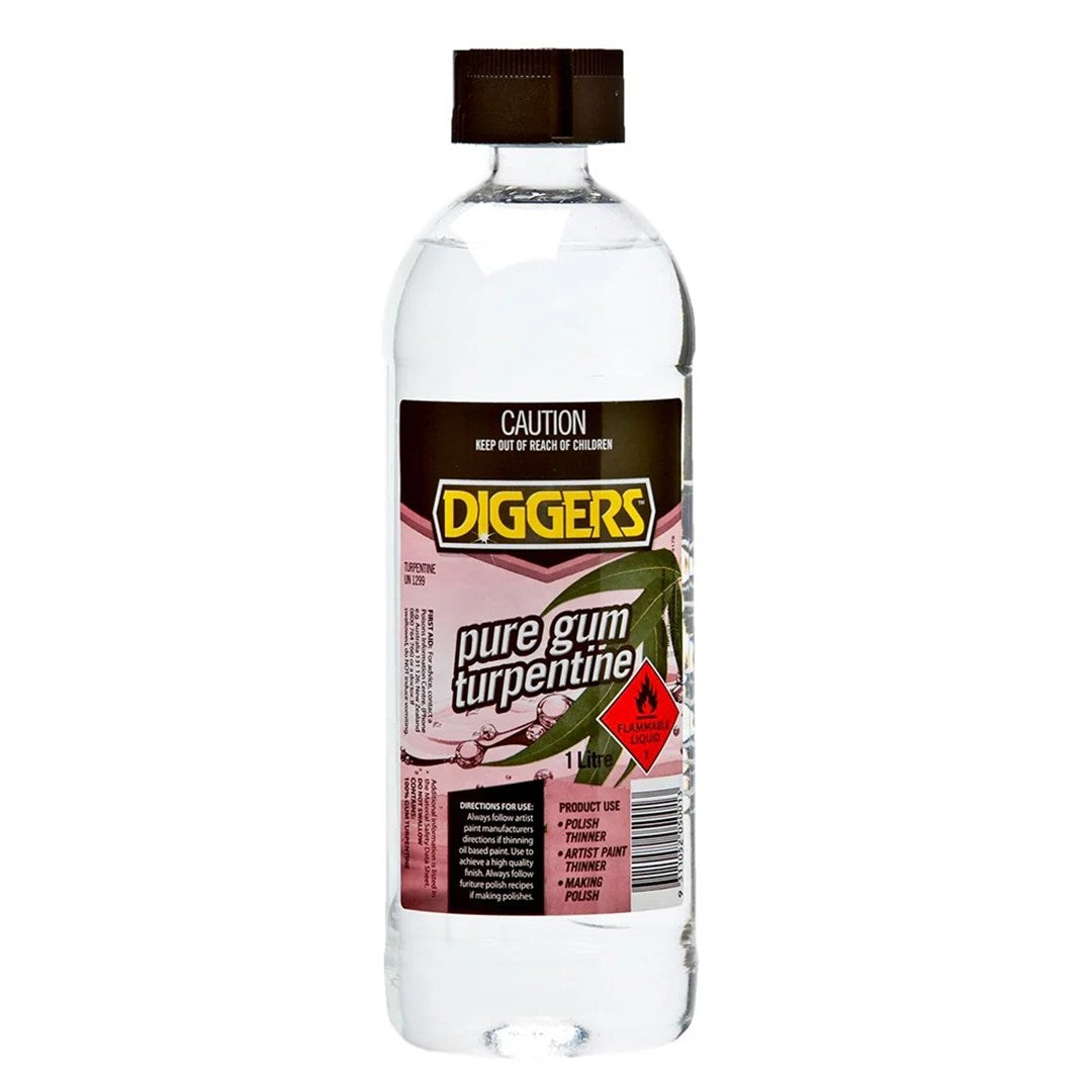 Diggers Turpentine Puregum 1lt