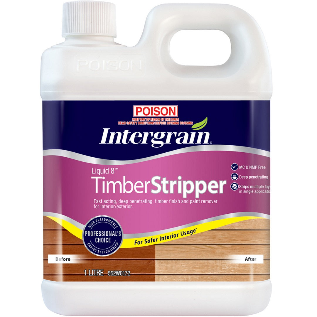 Intergrain Liquid 8 Timber Stripper