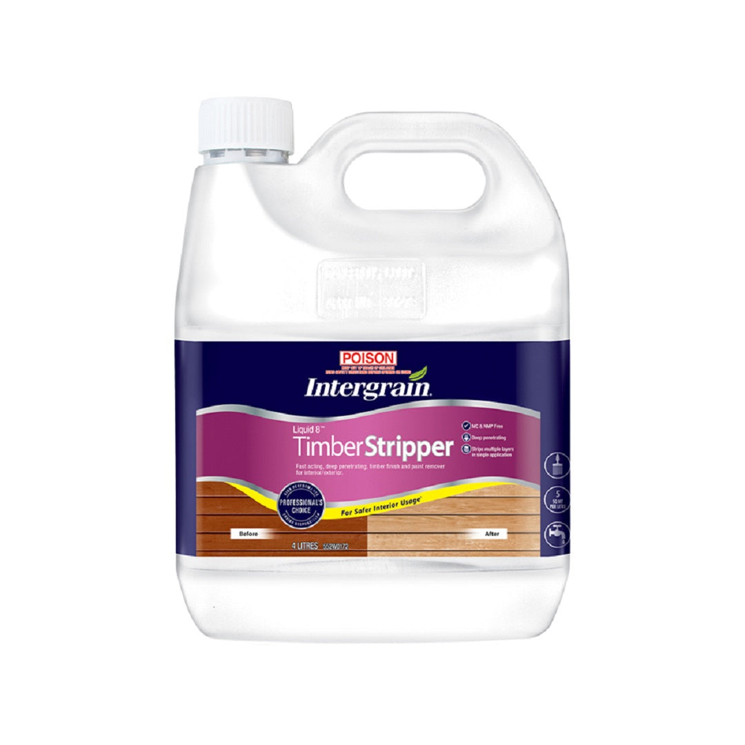 Intergrain Liquid 8 Timber Stripper