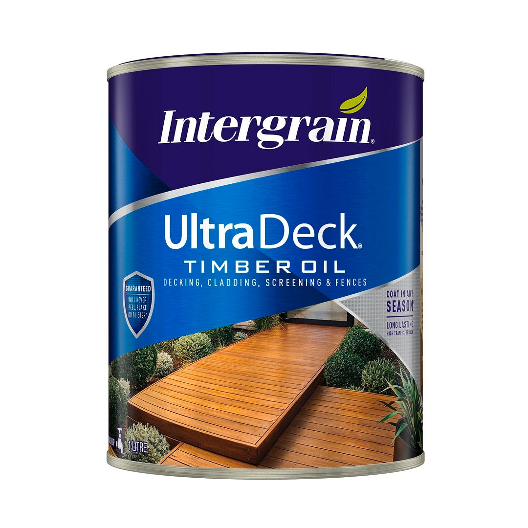 INTERGRAIN ULTRADECK TIMBER OIL NATURAL