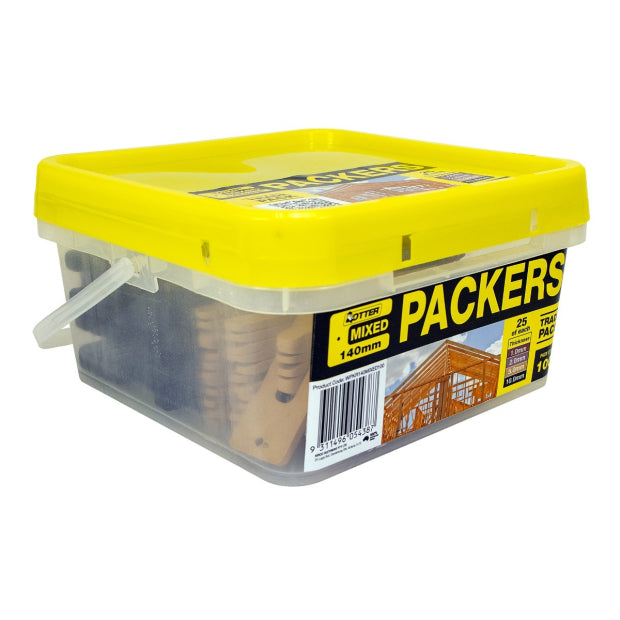 Window Packer Mixed 1.0 - 10mm Box Of 100