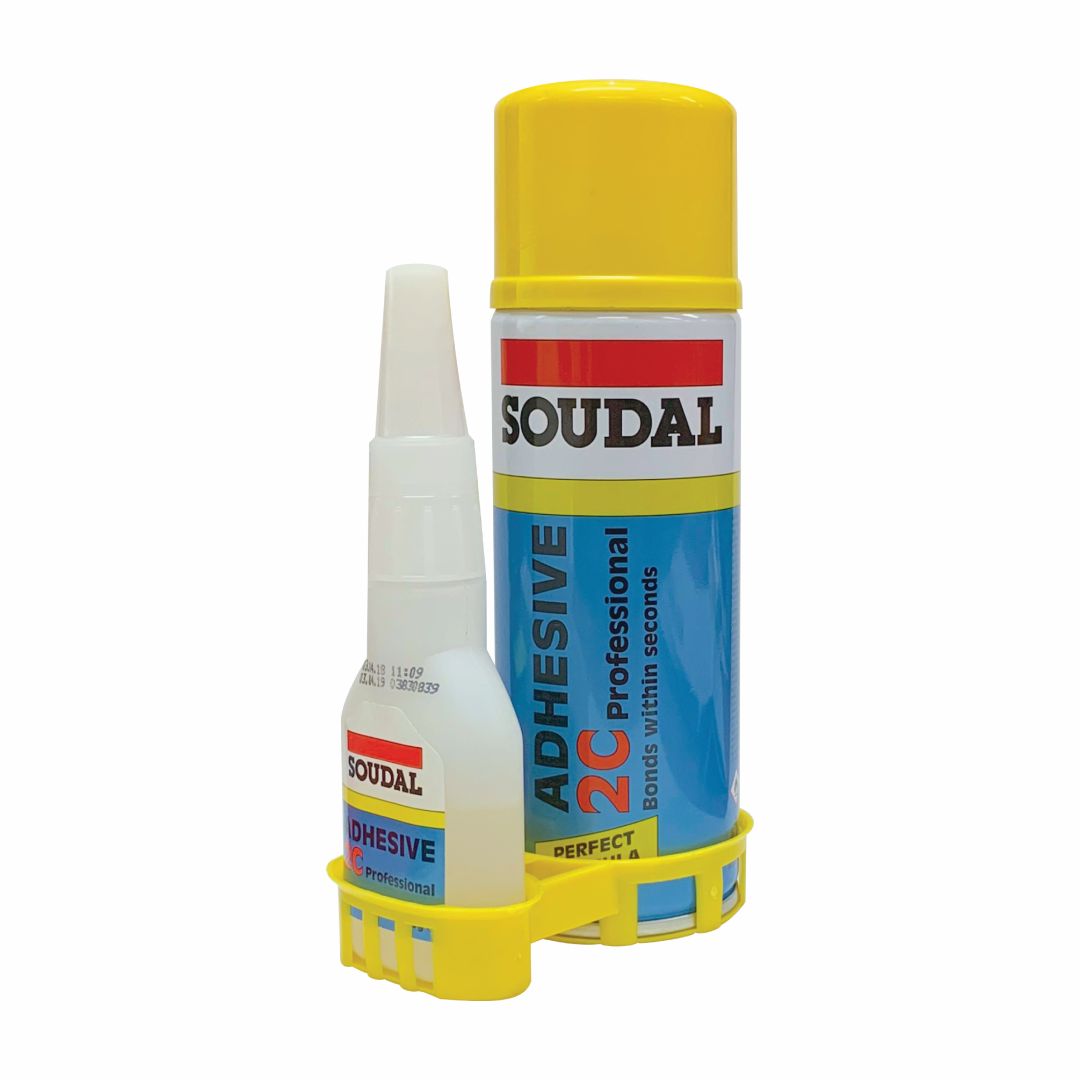 Adhesive With Activator 100g Tube & 400ml Aerosol Cyano 2c