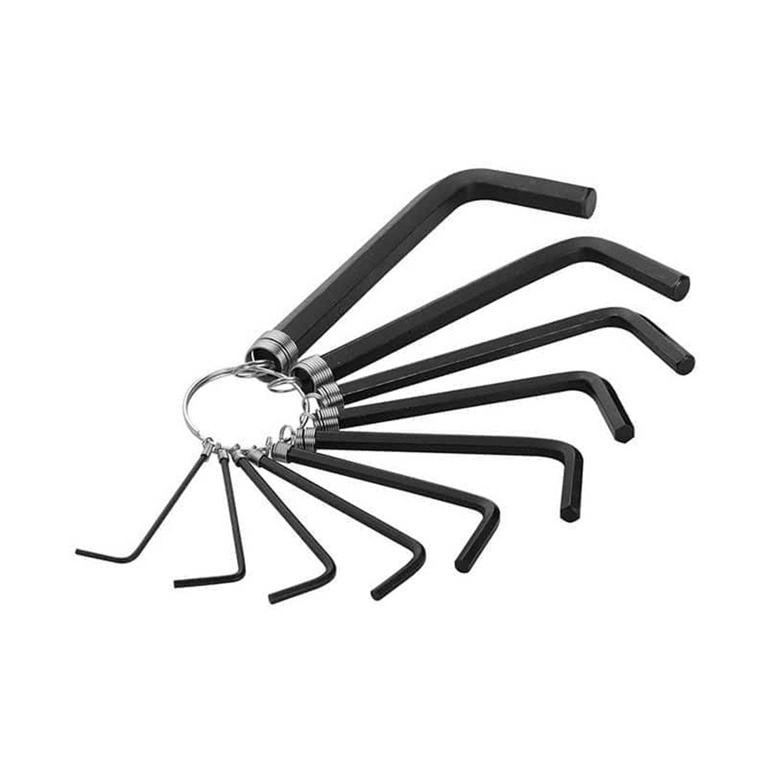 Tolsen Hex Key Ring Set Metric Pk/10