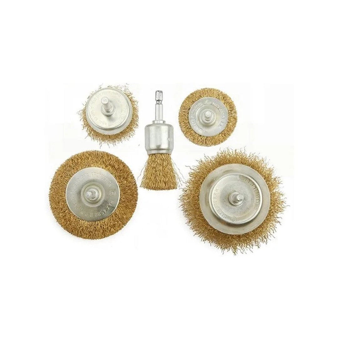 Tolsen Wire Brushes Set 5pce