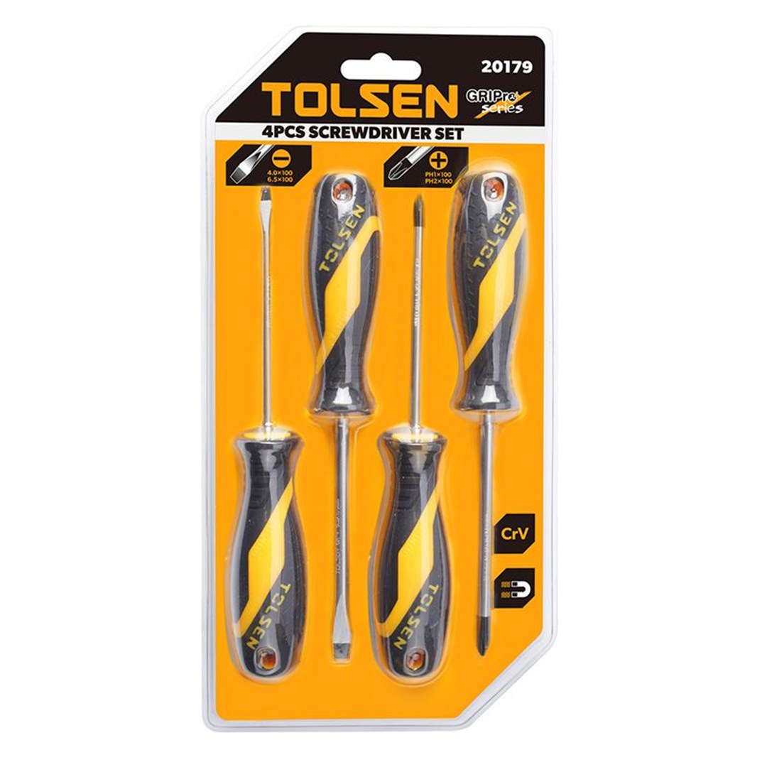 Tolsen Screwdriver Set 4pce