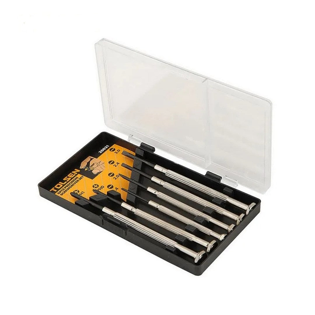 Tolsen Precision Screwdriver Set 6pce