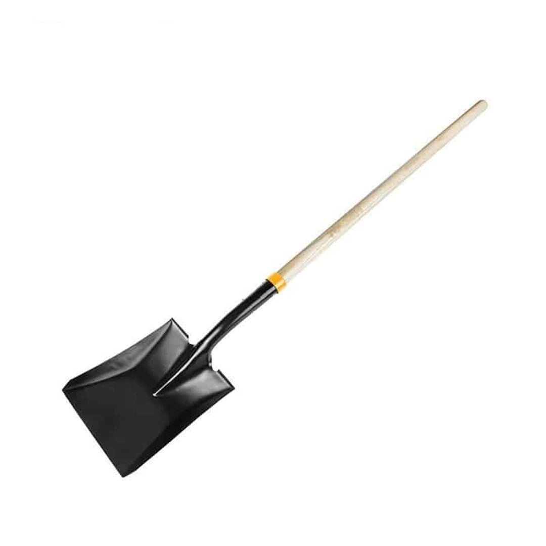 Tolsen Steel Shovel Wooden Handle Square Head