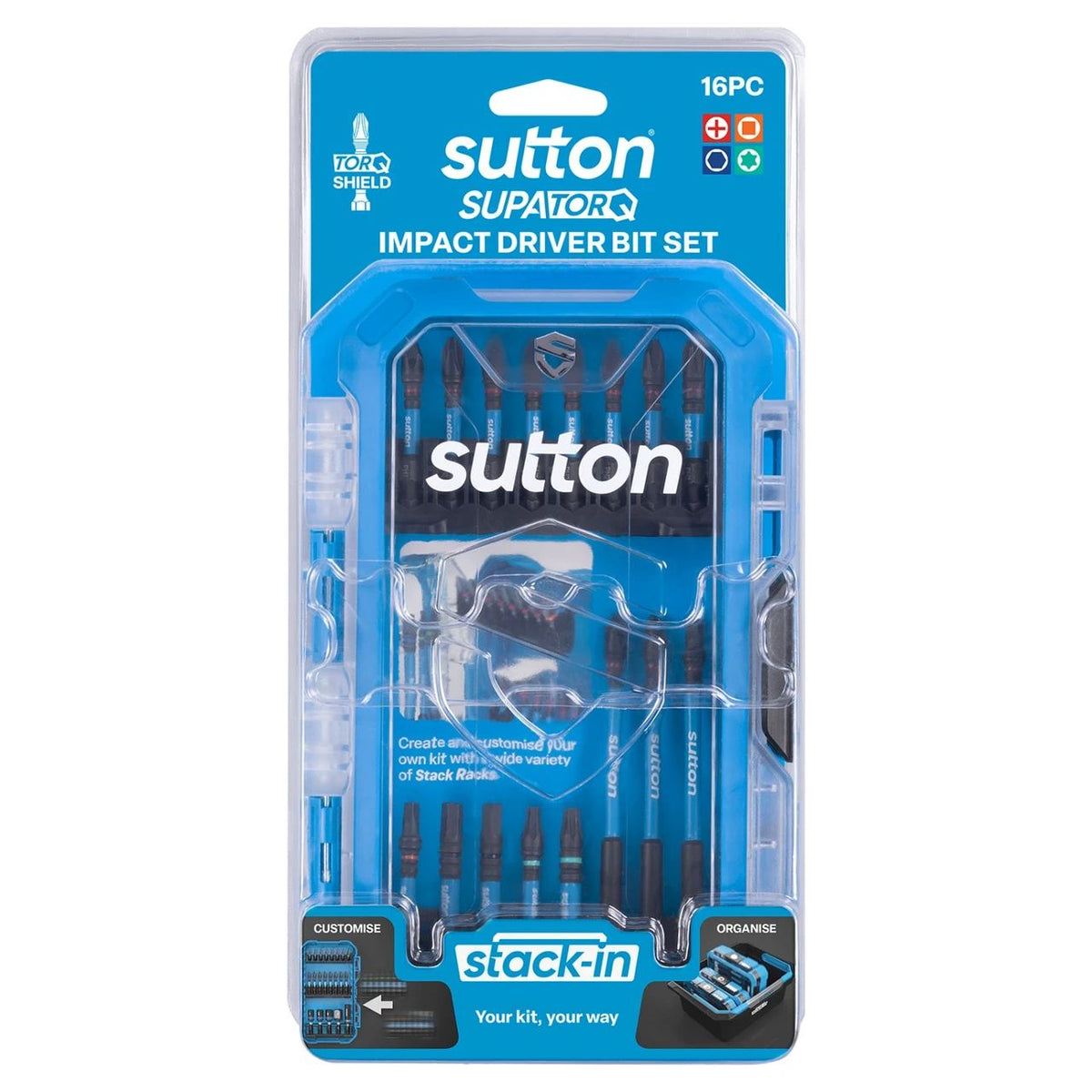 Sutton Supatorq Stack-In Impact Bit Set