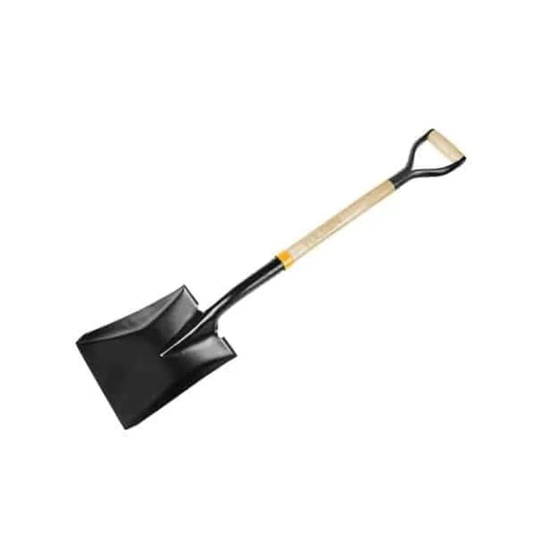 Tolsen Steel Shovel Wooden Handle Square Head