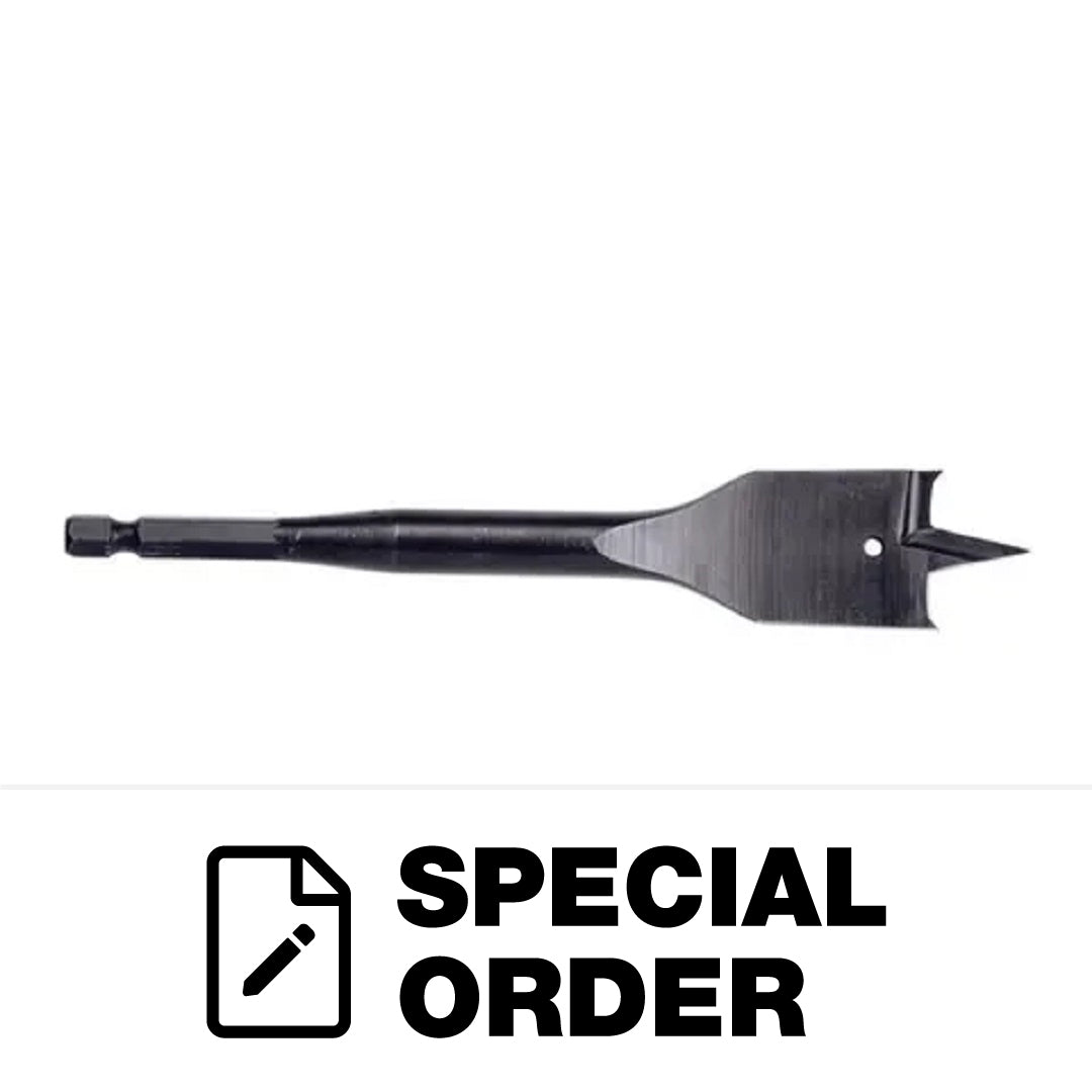 SUTTON SUPABOR SPADE BIT 1/4' HEX SHANK POWER CHIP BREAKER