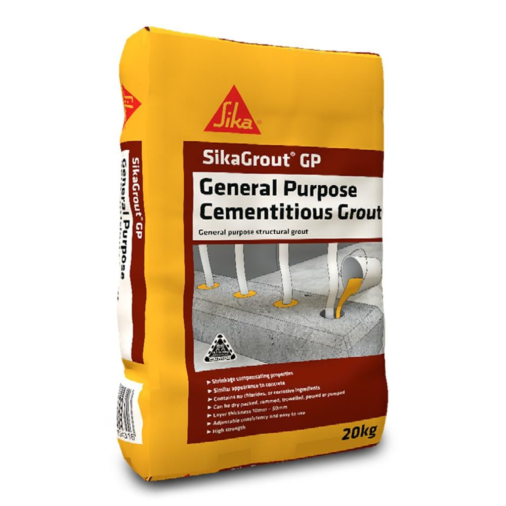 Sika 20kg Sikagrout General Purpose Cementitious Grout
