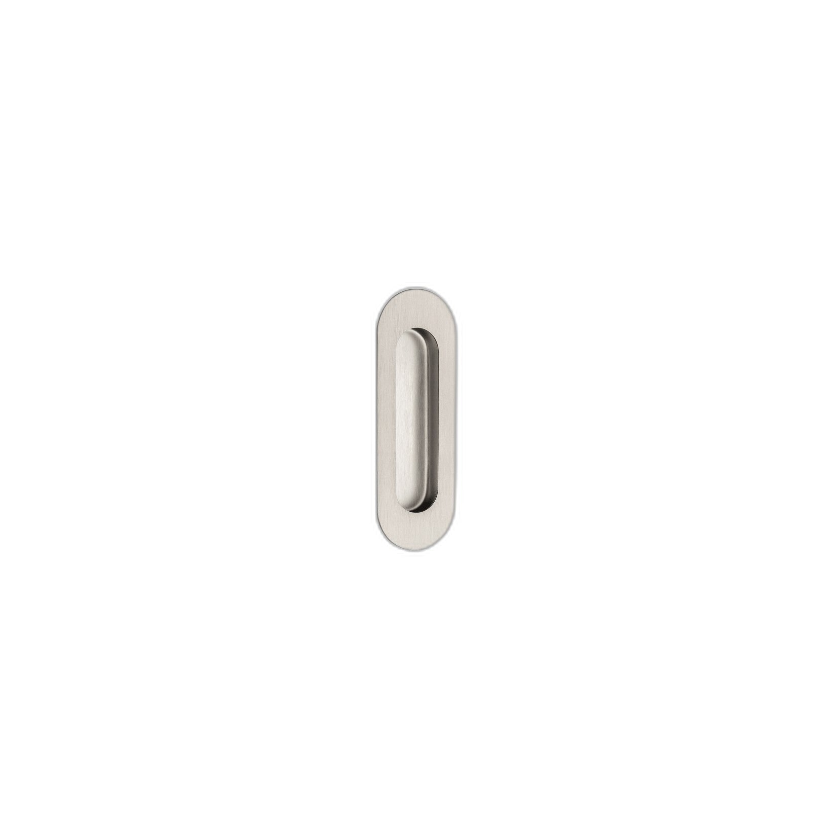 Oval Flush Pull, Concealed Fix