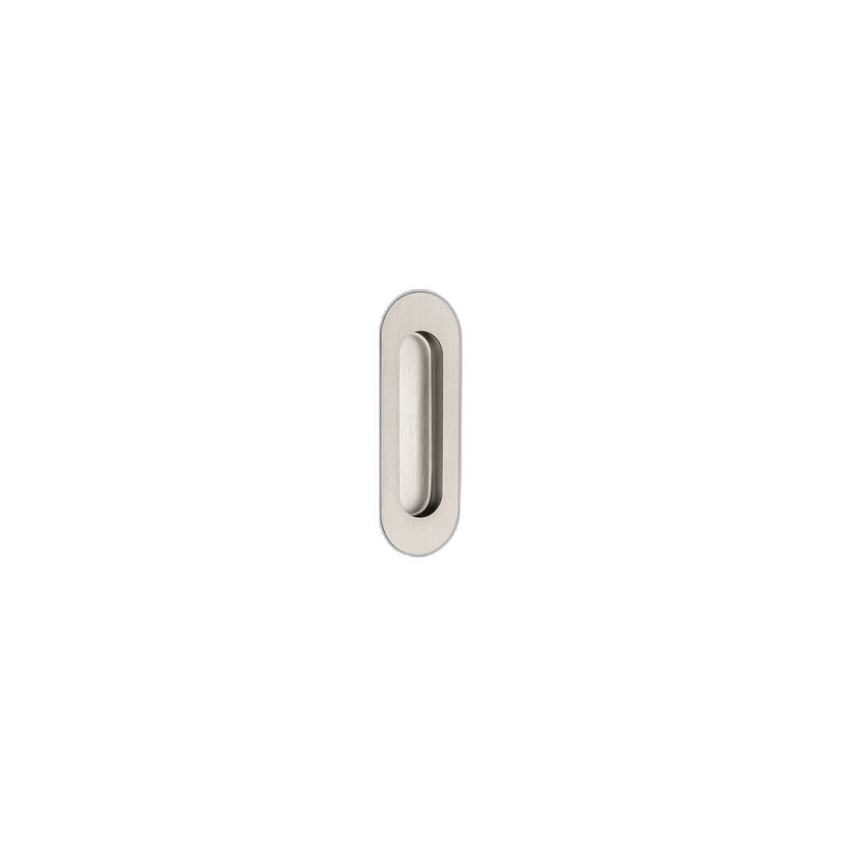 Oval Flush Pull, Concealed Fix