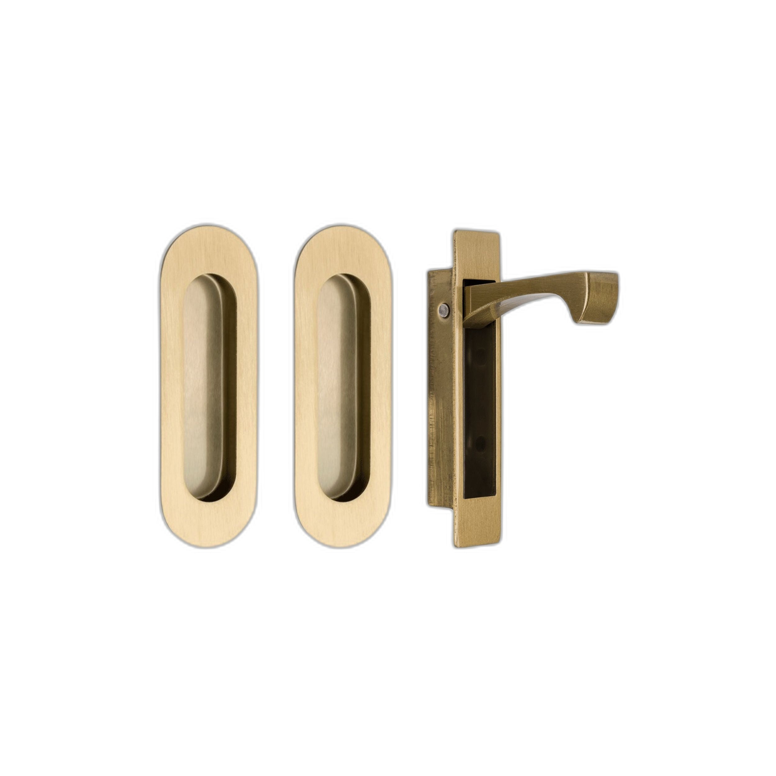 Oval Style Flush Pull Kit