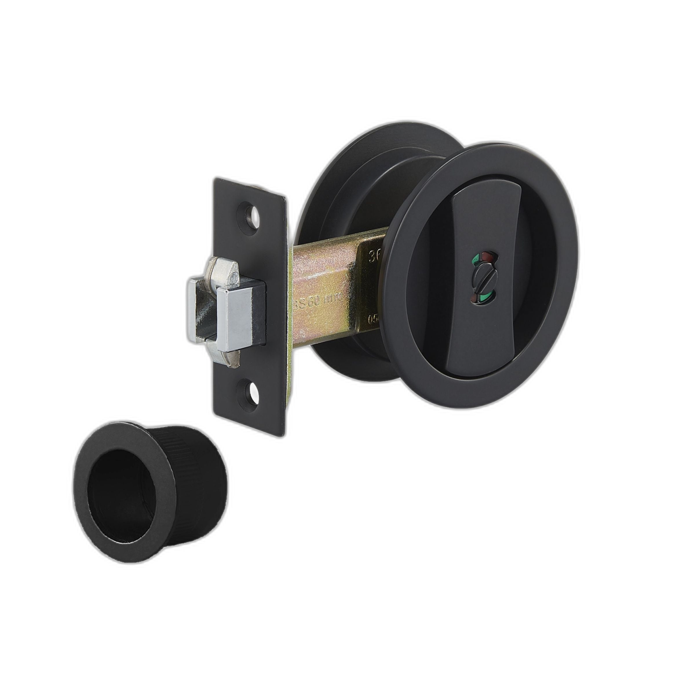 Round Cavity Sliding Privacy Set