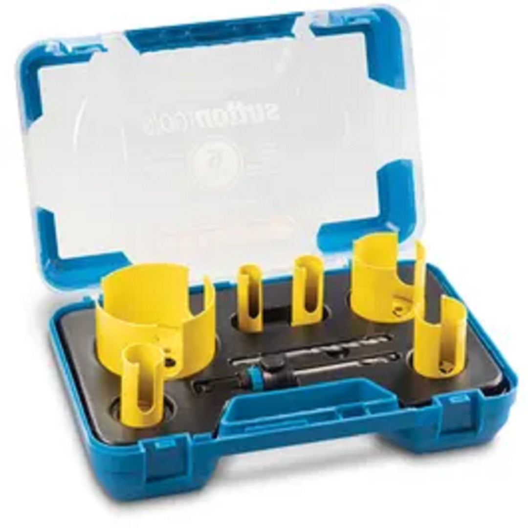 Sutton Holesaw Tct 6 Pce Electricians Set 20-92mm