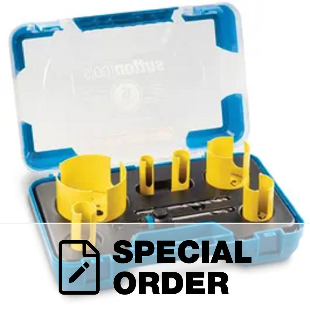 SUTTON HOLESAW TCT 6 PCE ELECTRICIANS SET 20-92MM