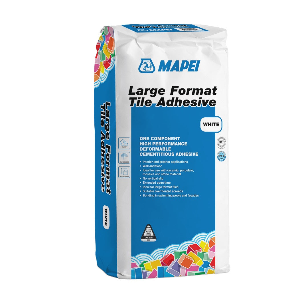 Mapei Large Format Tile Adhesive White 20kg