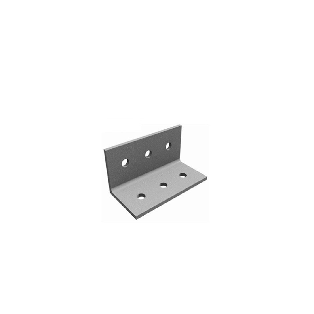 Angle Heavy 8mm 100x100x200mm M16 Bolt Holes (3 Per Flange) Hot Dipped Galvanised