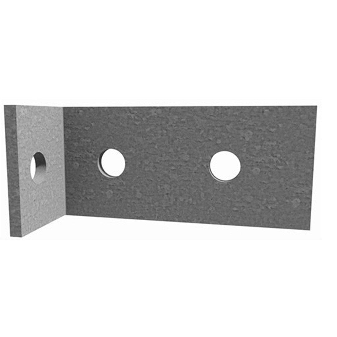 Angle Equal 5mm 65x65x240mm M12 Bolt Holes (3 Per Flange) Hot Dipped Galvanised