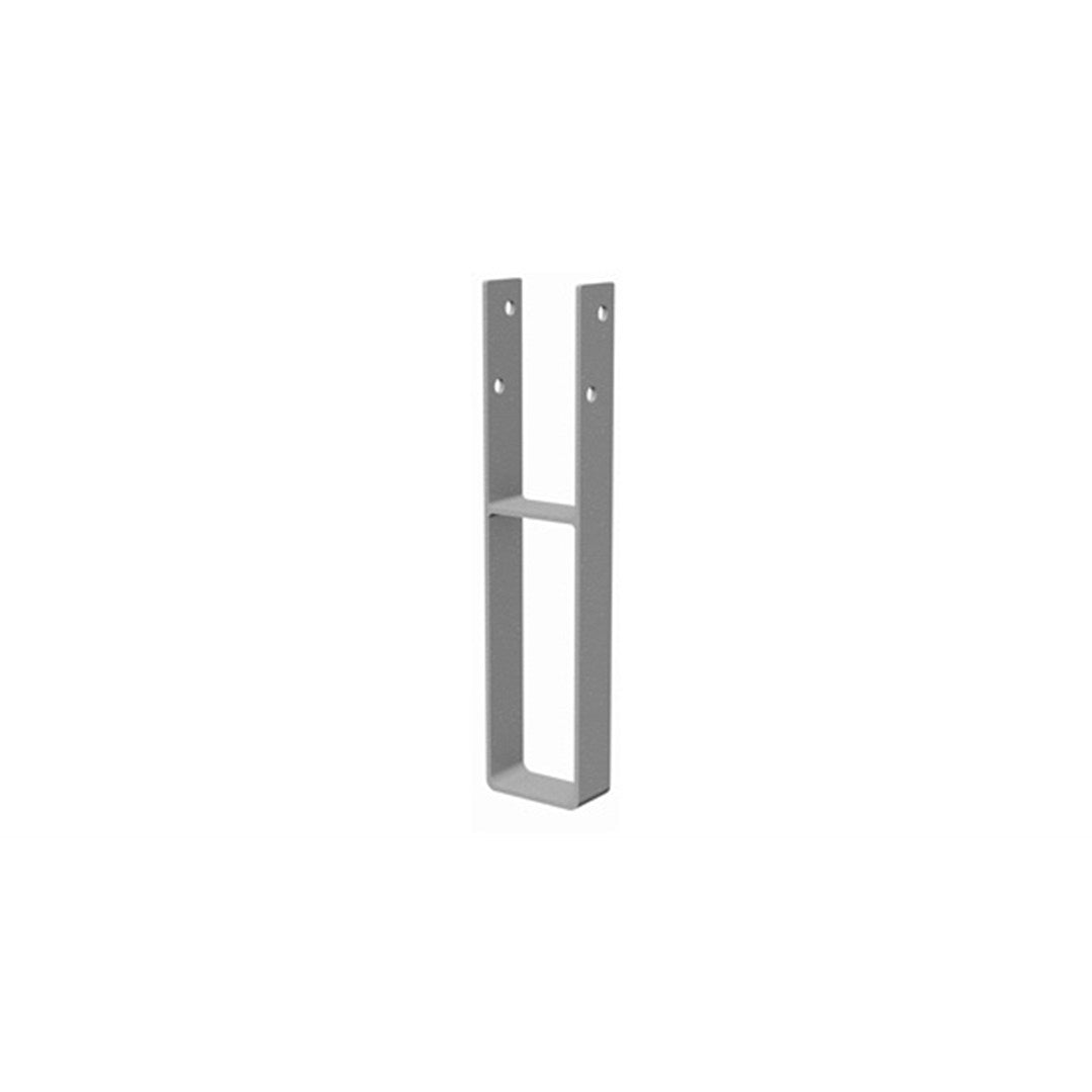 Post Anchor Tornado Flush Fix 6mm 100mm Post 450mm Length Bugle 14g 50mm Screw Fitting Hot Dipped Galvanised