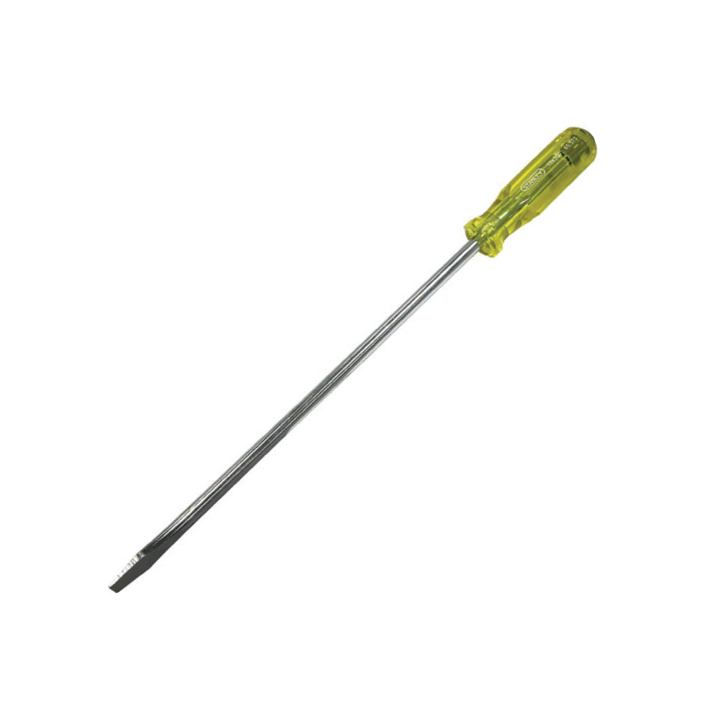 Stanley Acetate Handle Thru Tang Slotted Screwdriver