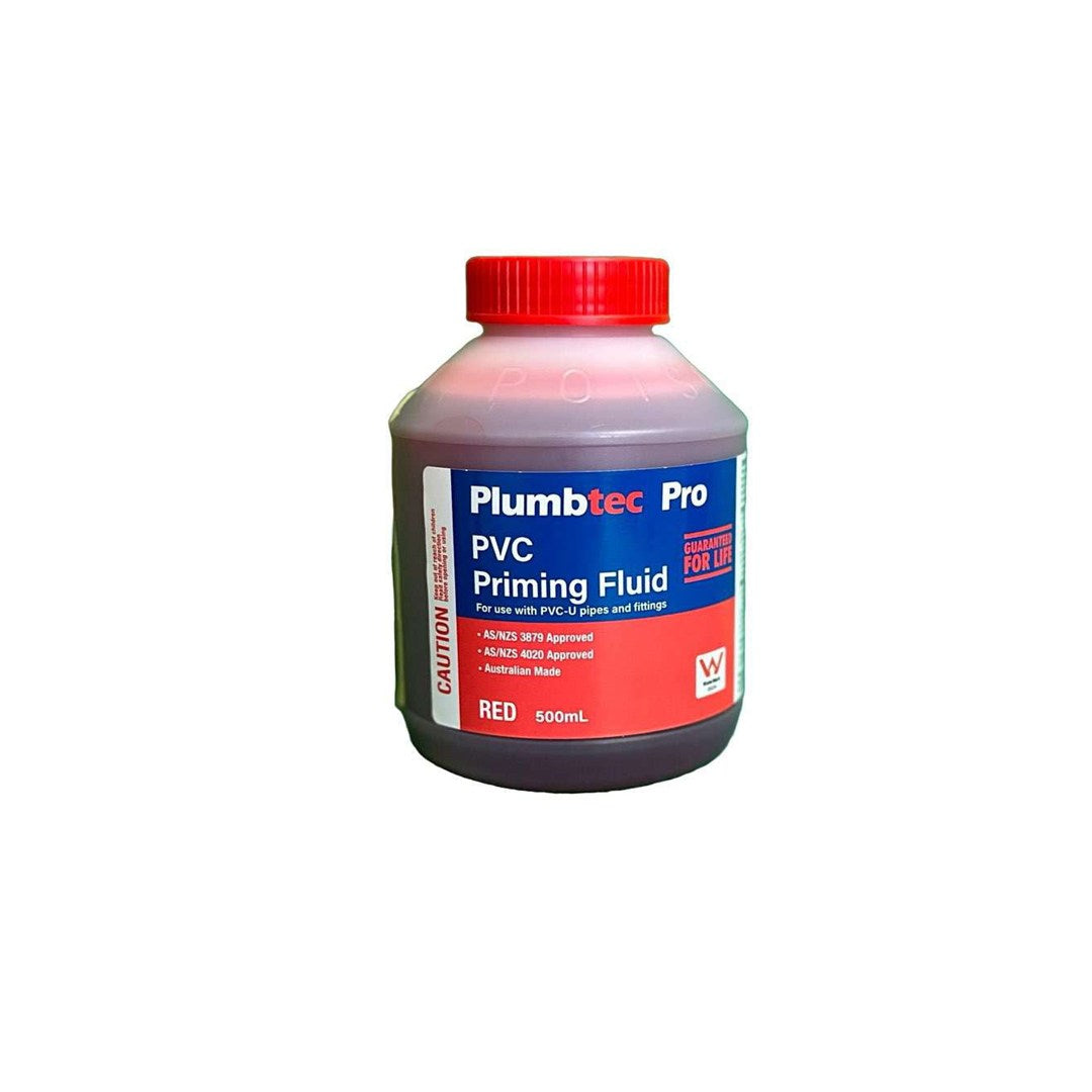 Plumbtec Pro Priming Fluid Red