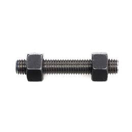 Threaded Stud Grade B7 Zinc Yellow Plated Unc