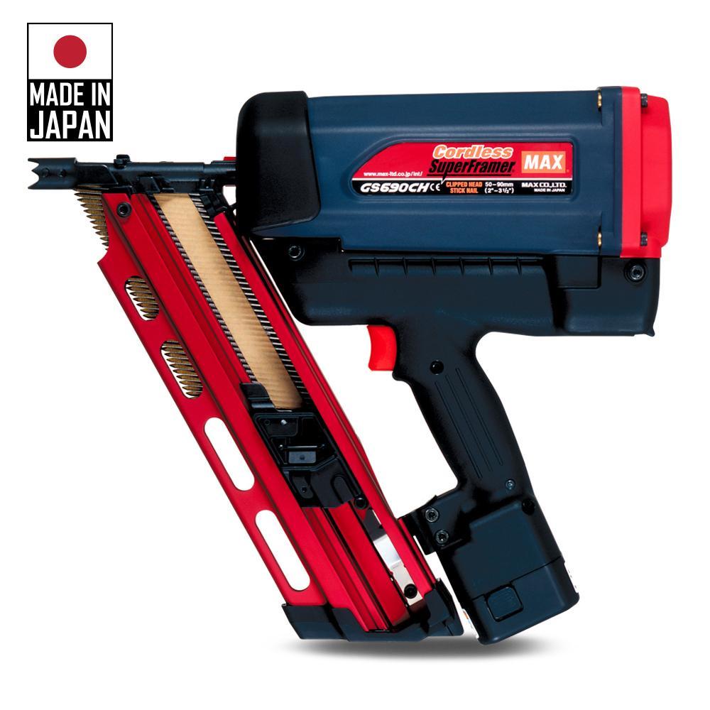 Max Gas Framing Nailer 34°
