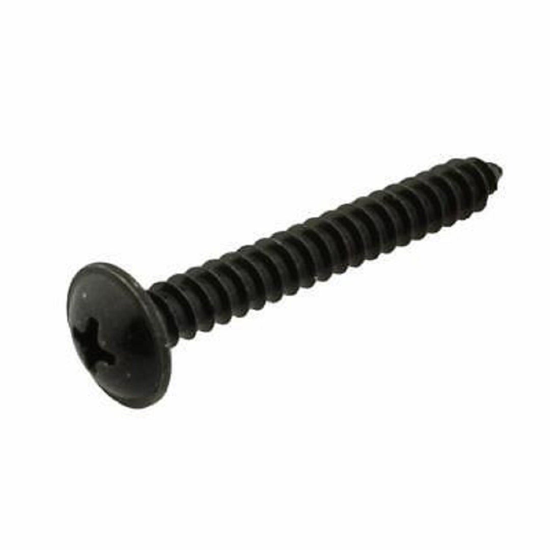 Self Tapping Metal Screw Pan Head Zinc Black