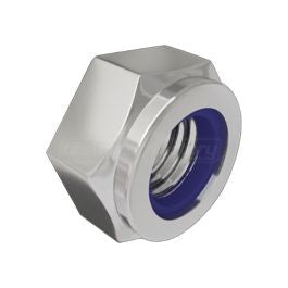 Nyloc Lock Nut Galvanised Bsw Grade 2 - Imperial