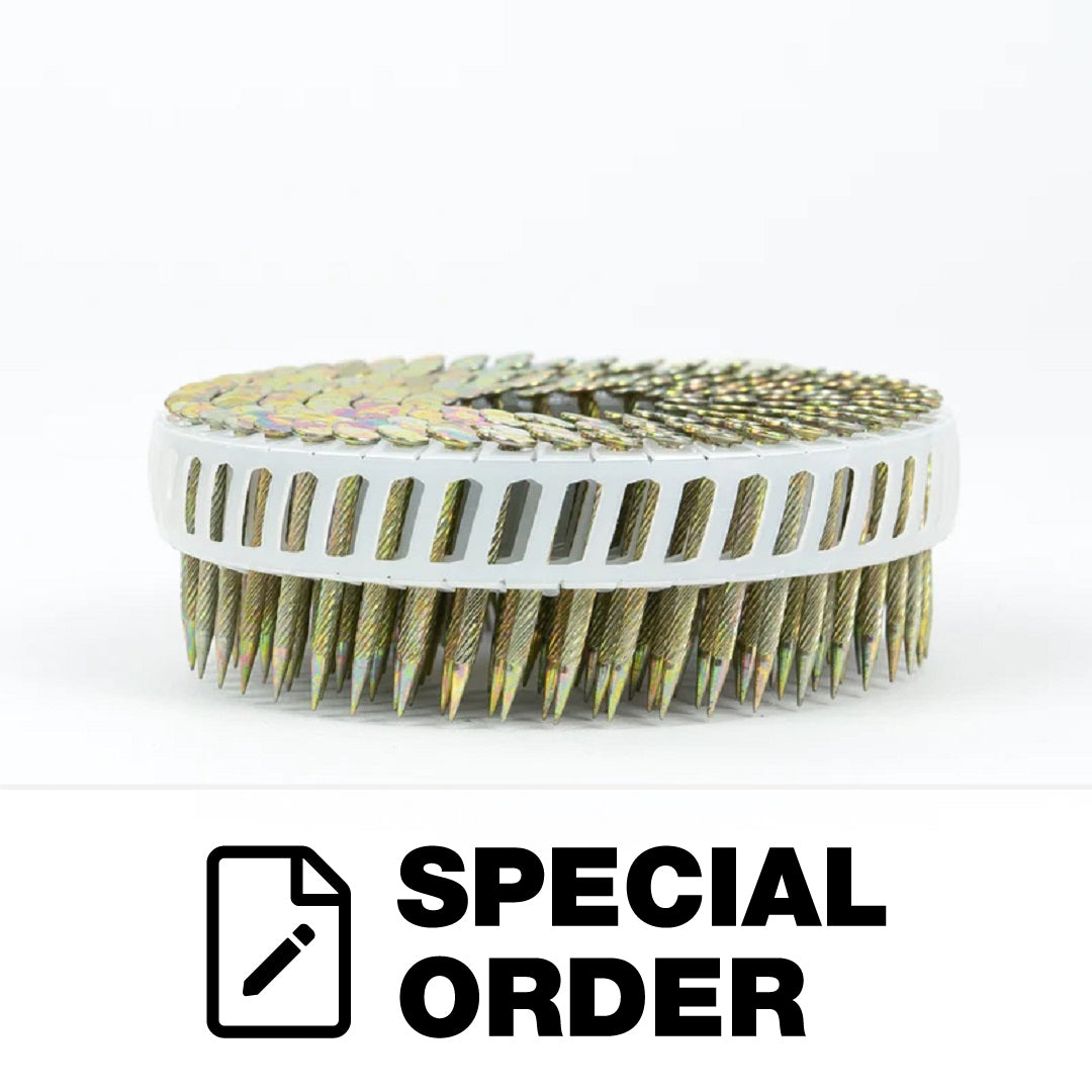 COIL NAIL BALLISTIC POINT PLASTIC COLLATED ELECTROGAL