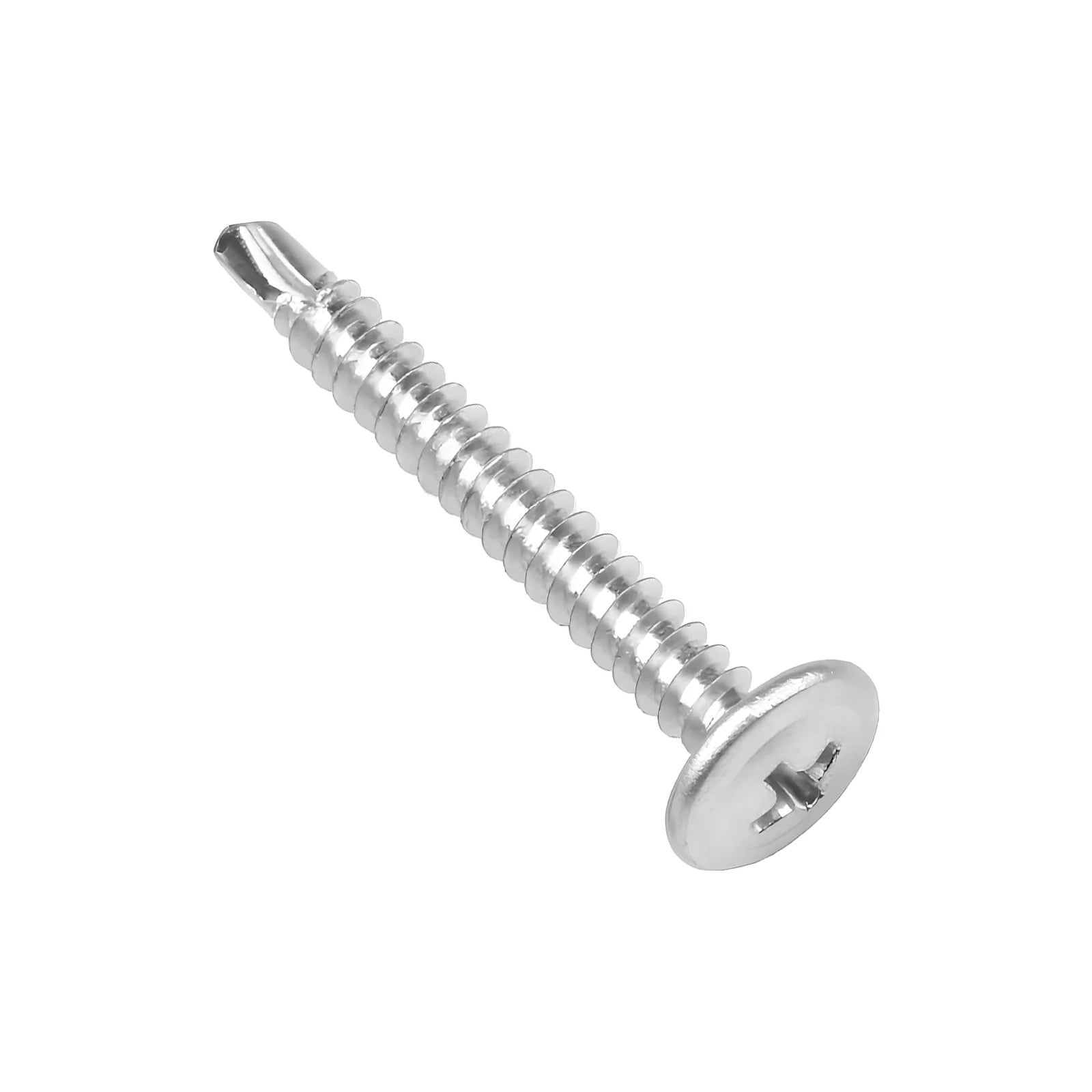 Pan Head Self Drilling Screw Phillips Drive (S304) M4.8 X 50mm