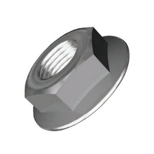 Serrated Flange Hex Nut Galvanised - Metric