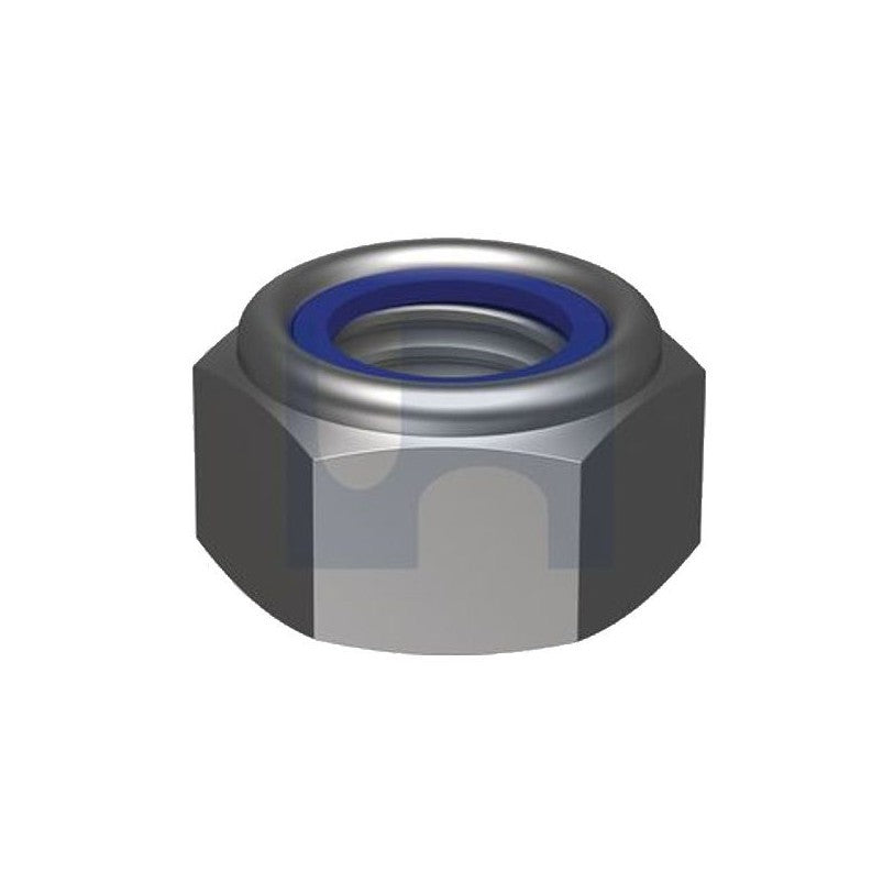 Nyloc Lock Nut Galvanised - Metric