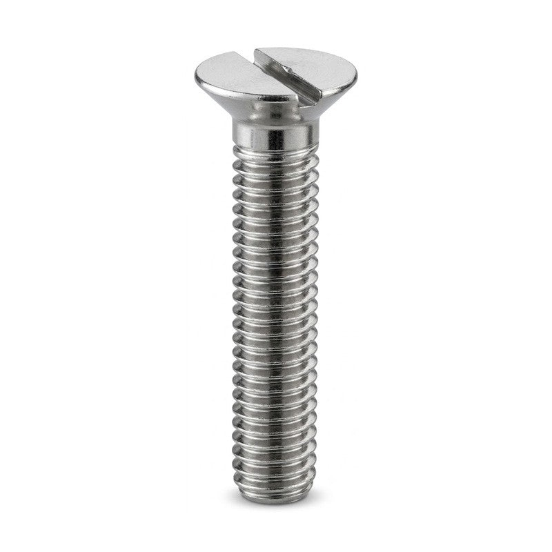 Countersunk Slotted Machine Screw Nylon Unc - Imperial
