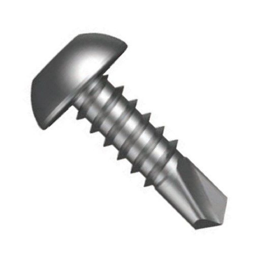 Self Drill Timber Screw Tri-Lobular Button Head Security Zinc