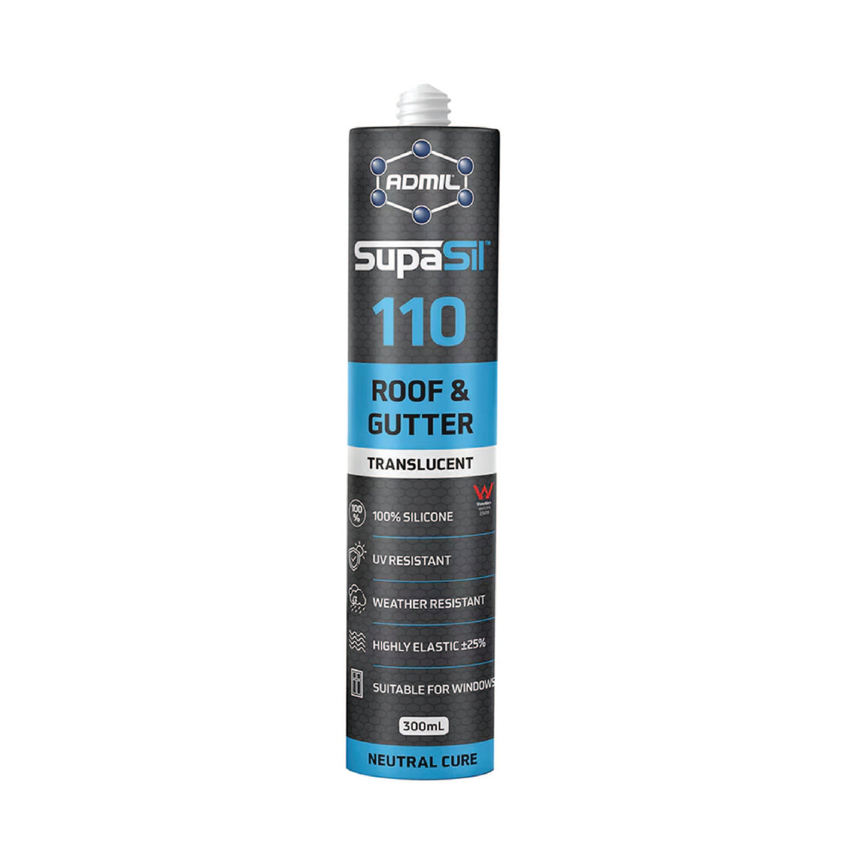 Roof & Gutter Silicone Neutral Cure - 300g
