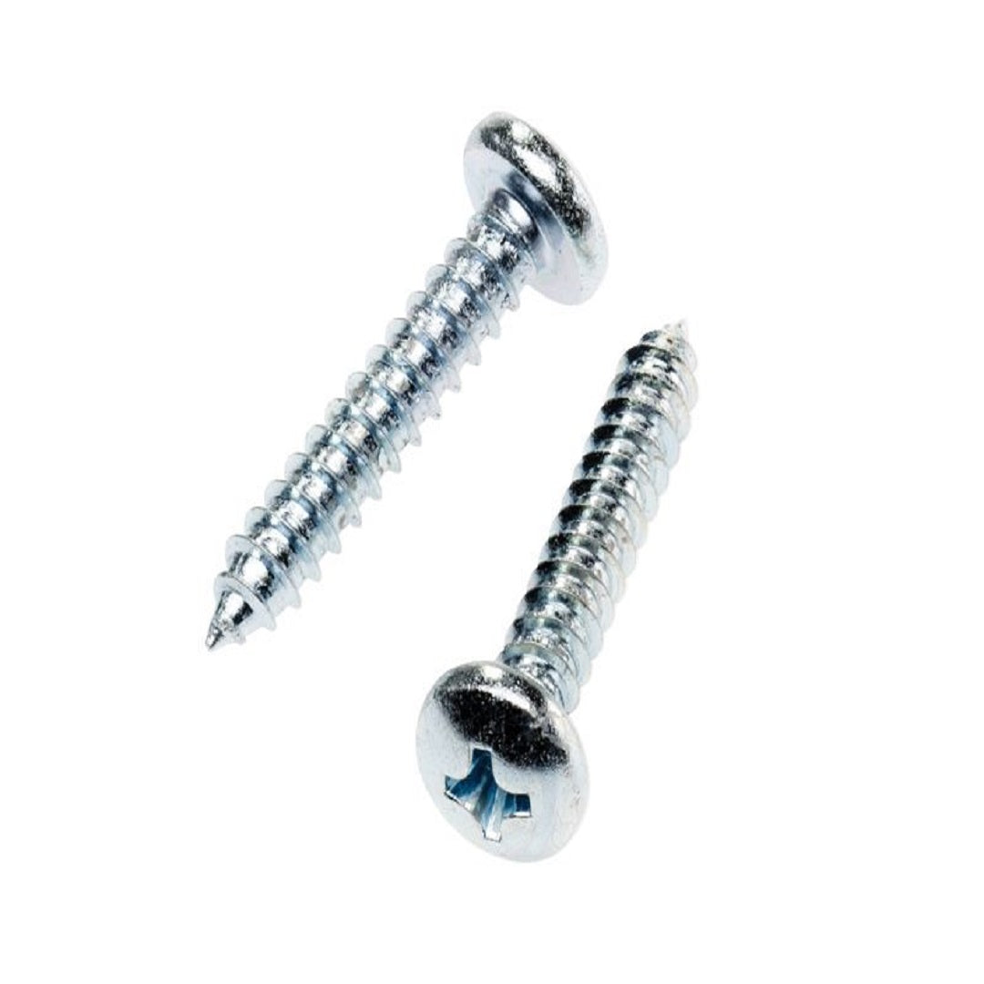 Self Tapping Metal Screw Pan Head Phillips Drive Zinc