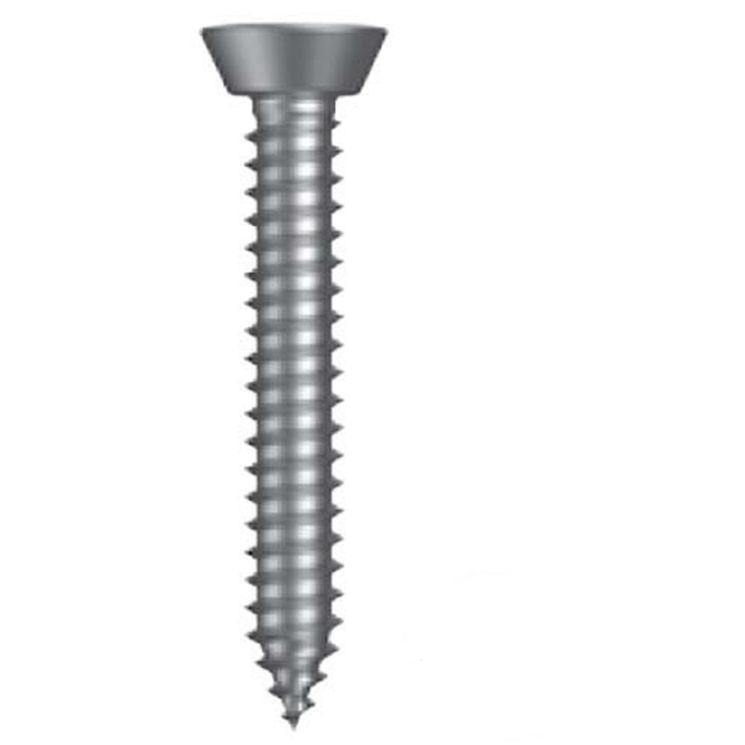 Self Tapping Screw Countersunk Head Square Drive Undercut (Imperial) S304 8 X 1/2'
