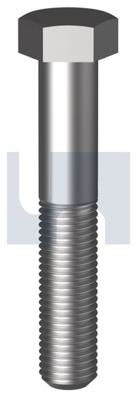 Hex Head Bolt High Tensile Zinc Fine Thread Cl10.9 - Metric