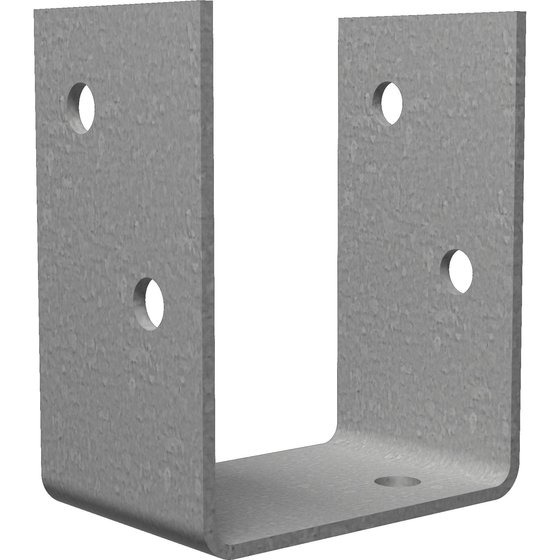 Hot Dip Galvanised Heavy Duty Full Stirrup Bolt Down Post Anchor